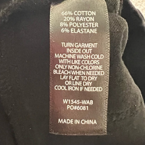 Betabrand Yoga Skinny Denim Jeans Washed Black - Picture 10 of 10